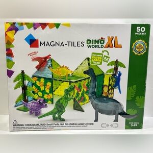 Magna-Tiles Magna-Tiles STEAM Dino World XL 50-Piece Set